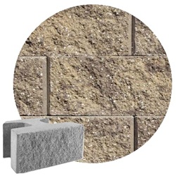 8" CLASSIC STRAIGHT SANDSTONE BROWN