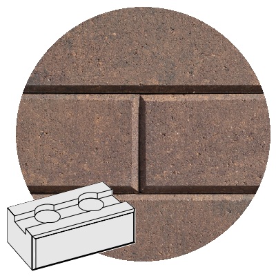 OLYMPIC WALL BLOCK BEECHWOOD