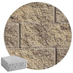 3" MINI CAP SANDSTONE BROWN
