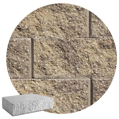 4" UNIVERSAL CAP SANDSTONE BROWN