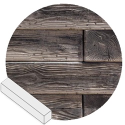 BARN PLANK WALL MAHOGANY