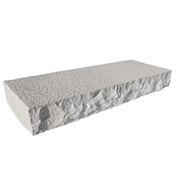 3 SIDED 48"X18" STEP INDIANA LIMESTONE