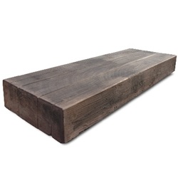 48"X18" BARN PLANK STEP MAHOGANY