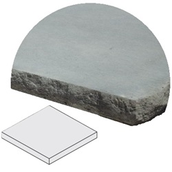 2.25" PILLAR CAP 30" X 30" BLUESTONE