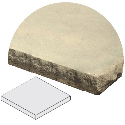 2.25" PILLAR CAP 30X30 BUFF