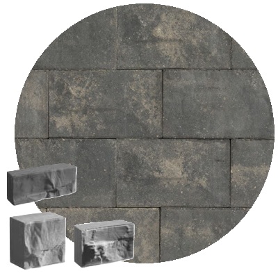 6" BRISA FREESTAND WALL NEWPORT GRAY