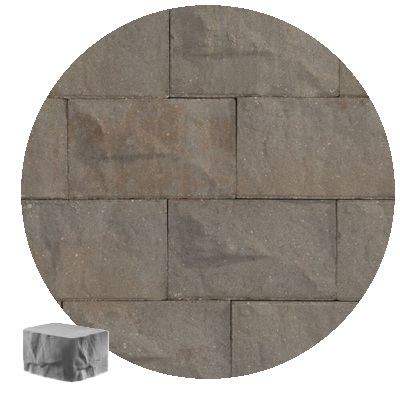 6" BRISA WALL END HERITAGE
