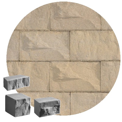 6" BRISA RETAINING WALL MOONLIGHT