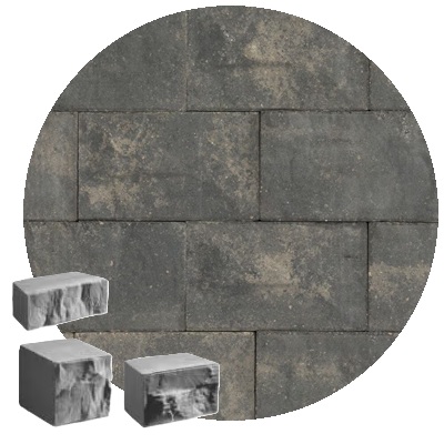 6" BRISA RETAINING WALL NEWPORT GRAY