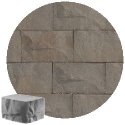 6" BRISA WALL END HERITAGE