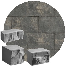 6" BRISA RETAINING WALL NEWPORT GRAY