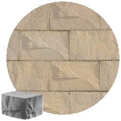 6" BRISA WALL END MOONLIGHT