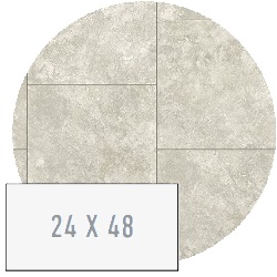 TRAVERTINI 24X48 MISTY CROSS