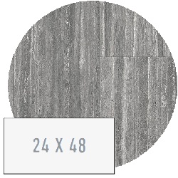 TRAVERTINI 24X48 DARK VEIN