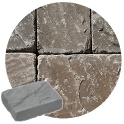 SLATON TUMBLED 8X11 BLU IRON