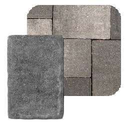 COBBLE 9X12 STERLING GRAY