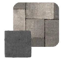 COBBLE 6X6 STERLING GRAY