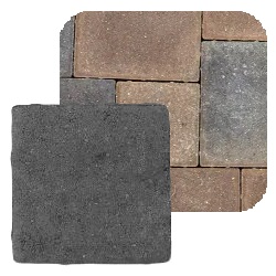 COBBLE 9X9 IRON RANGE