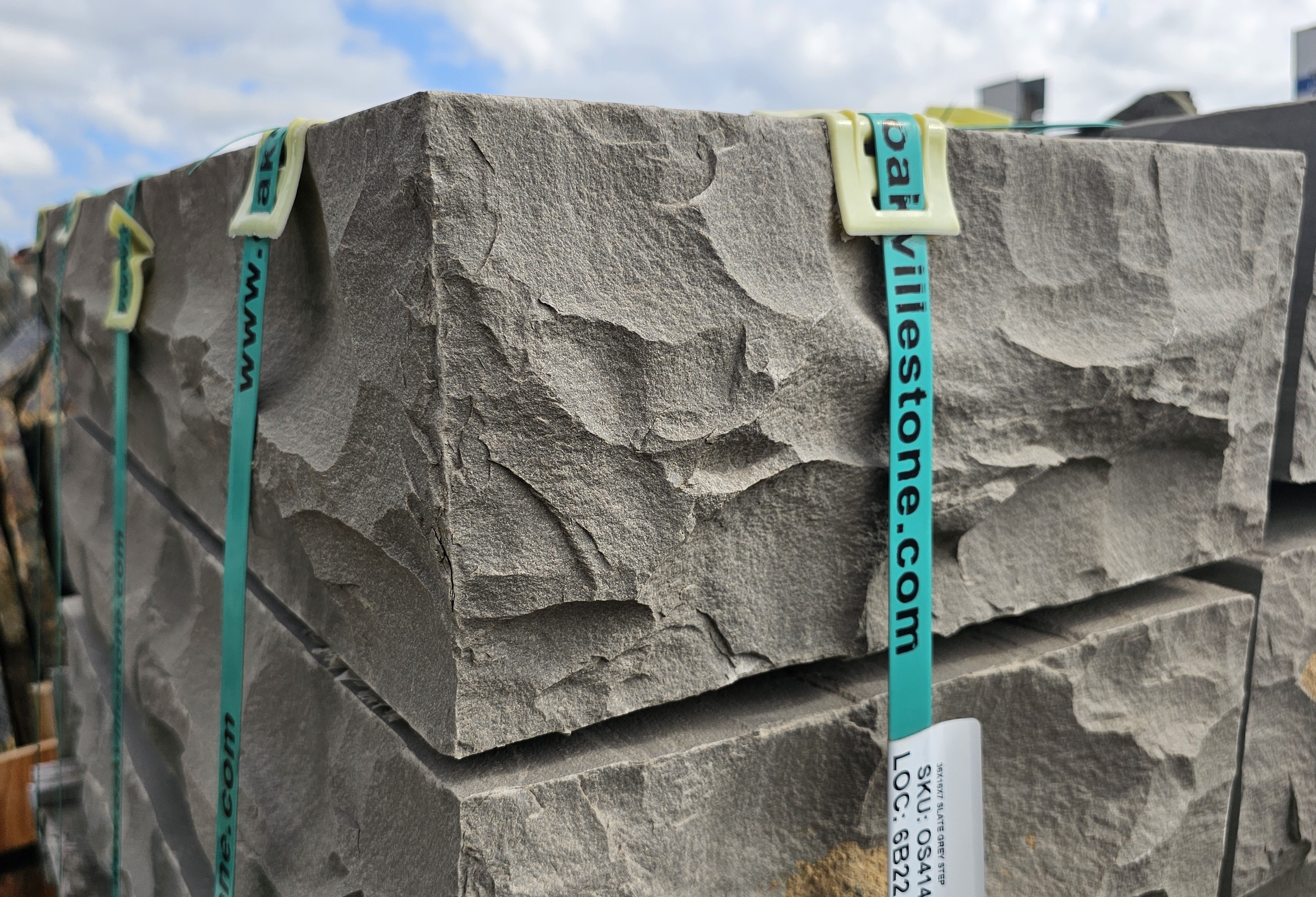 36X16X7 SLATE GREY STEP