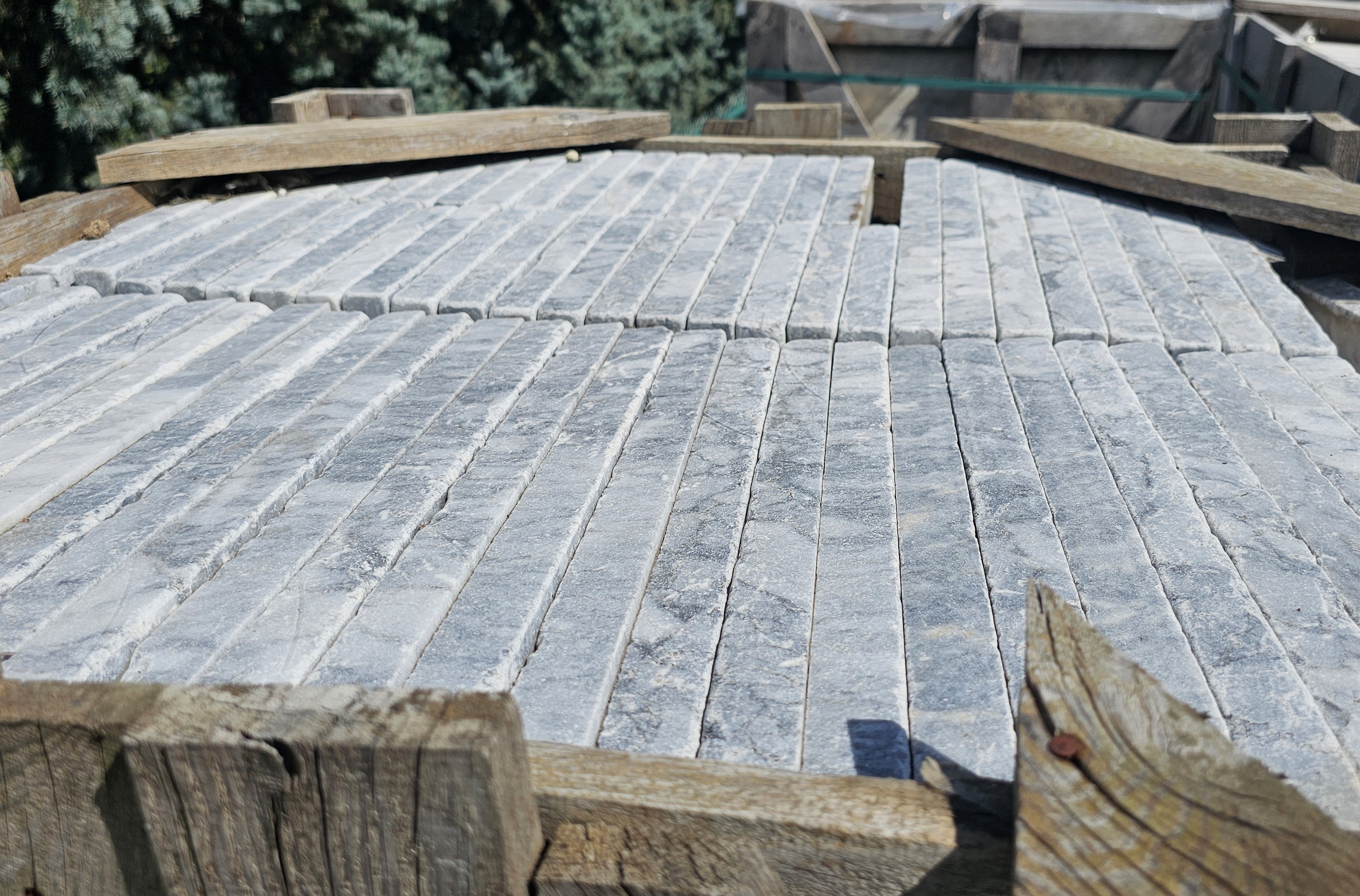 DEEP BLUE ANTQ 8\" FRNCH PATTERN