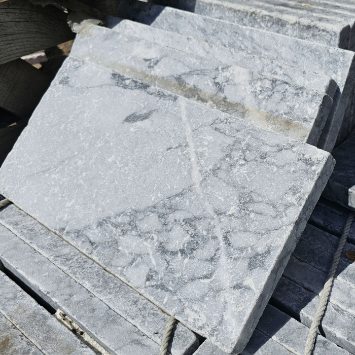 DEEP BLUE ANTIQUED MARBLE 8X16