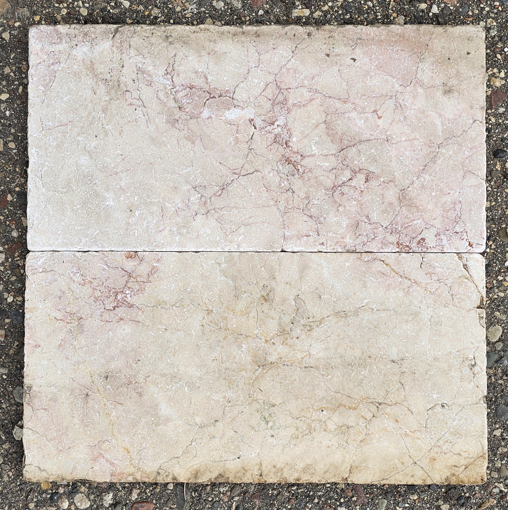 CREMA EDA ROSA ANTIQUED 8X16
