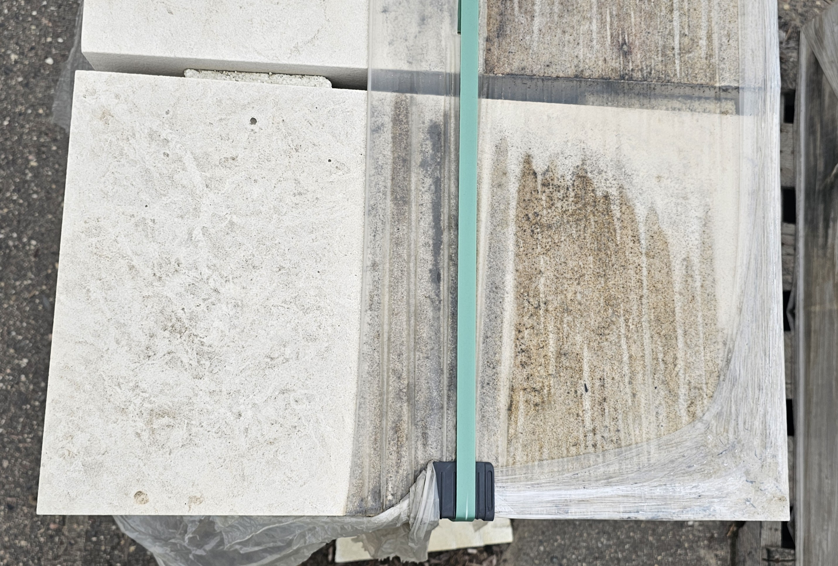 14X24 VALDERS STRAIGHT COPING DOVE WHITE