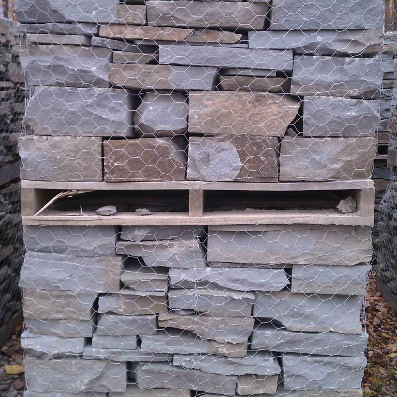 SNAPPED EDGE COLONIAL WALL 3-6"