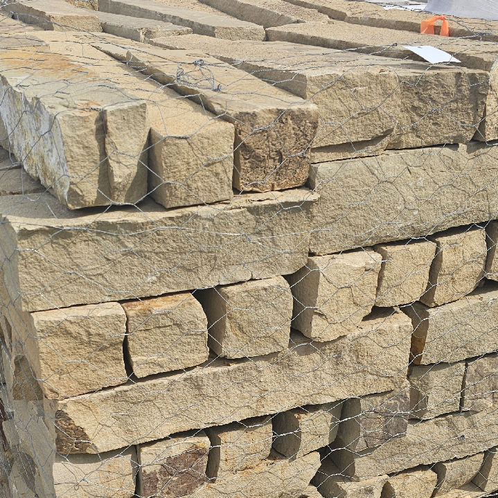 4"X4" PETRIFIED SEASHORE EDGING