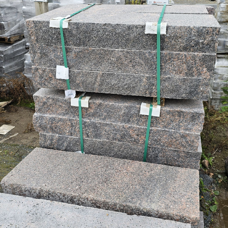 48" X 18"CARNELIAN GRANITE STEP