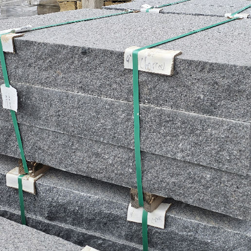 48" X 18" CHARCOAL GRANITE STEP