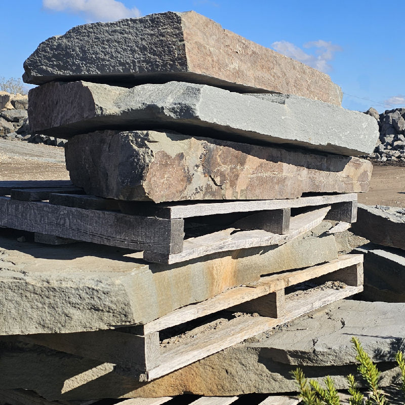 NY BLUE IRREGULAR OUTCROP STEP