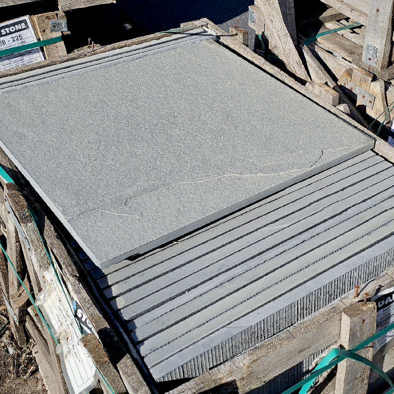 BLACK LIMESTONE PAVERS 24X24