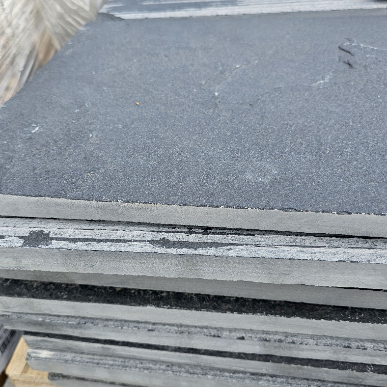 BLACK LIMESTONE PAVERS 24X36