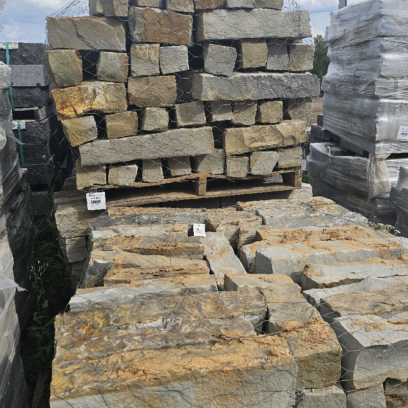 GLACIER BLUE 4X4 LAWN EDGING