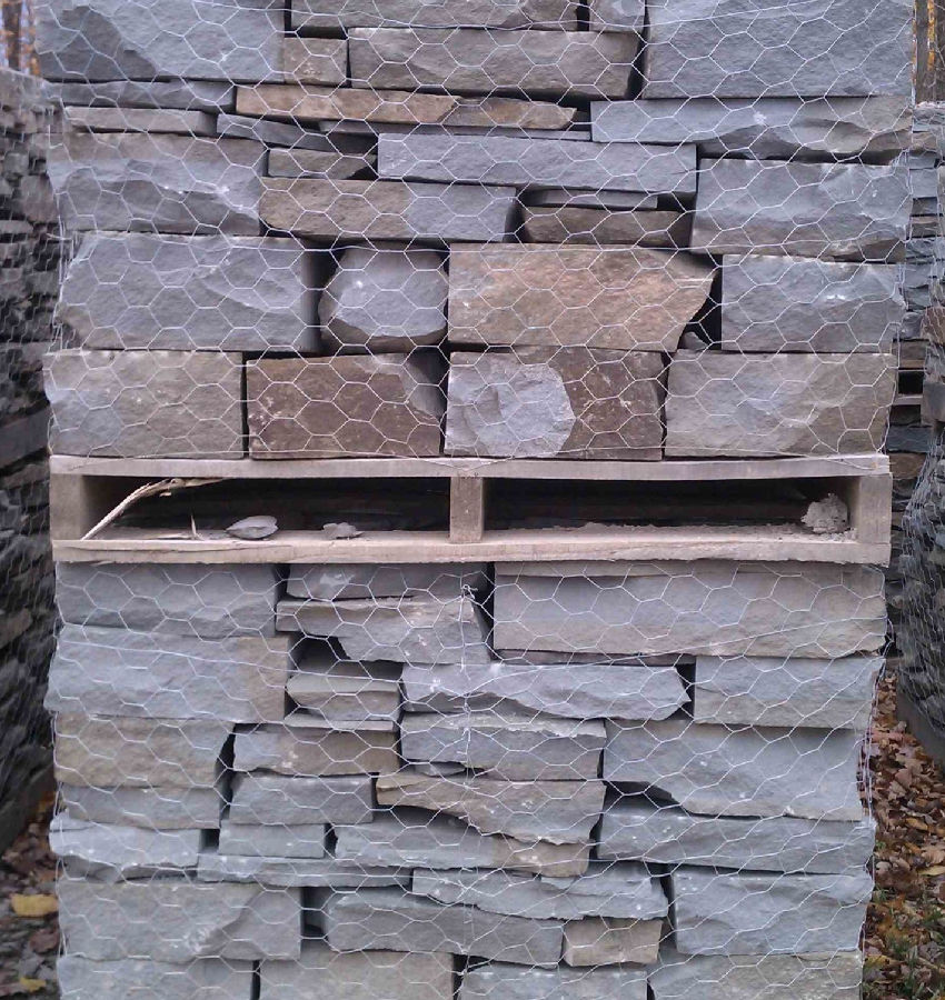 SNAPPED EDGE COLONIAL WALL 3-6"