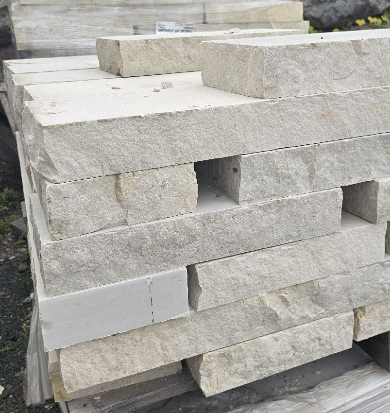 8" SUPERIOR SAWN WALLSTONE 3"T