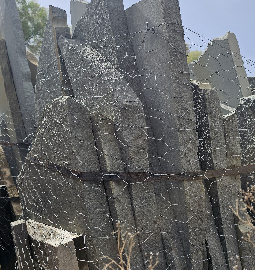 NY BLUE THERMAL IRREG FLAG 1.5"T