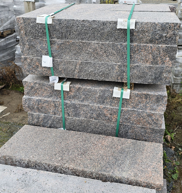 48" X 18"CARNELIAN GRANITE STEP