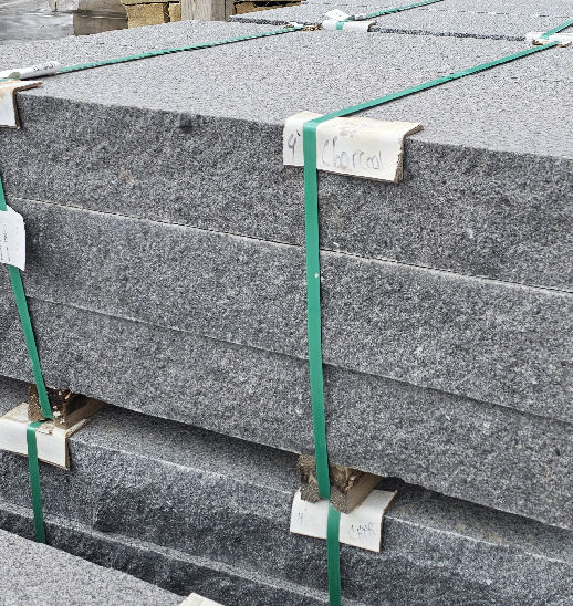 48" X 18" CHARCOAL GRANITE STEP
