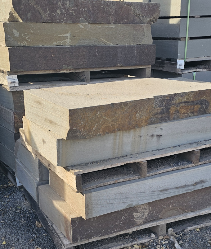 48X18 NY BLUE NATURAL FACE STEP