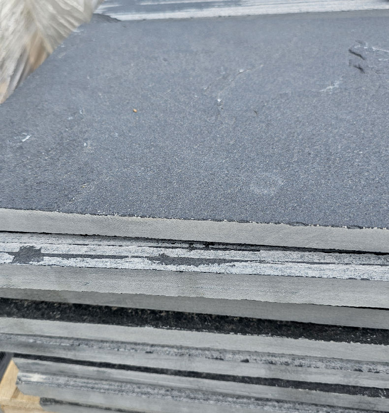 BLACK LIMESTONE PAVERS 24X36