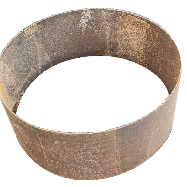 30" X 12" X3/16" STEEL FIRE RING