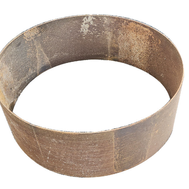 36" X 12" X3/16" STEEL FIRE RING