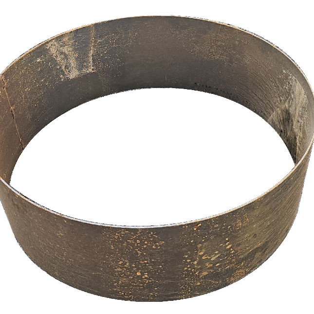 48" X 12" X3/16" STEEL FIRE RING