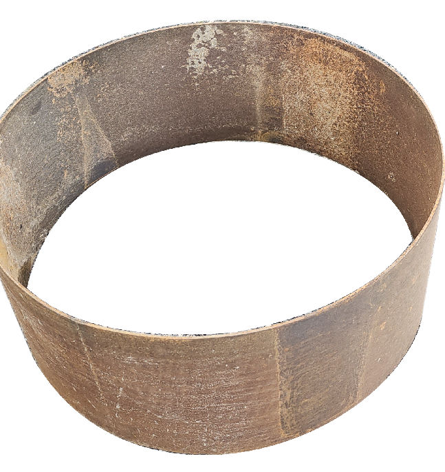 30" X 12" X3/16" STEEL FIRE RING