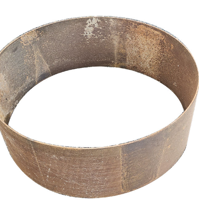 36" X 12" X3/16" STEEL FIRE RING