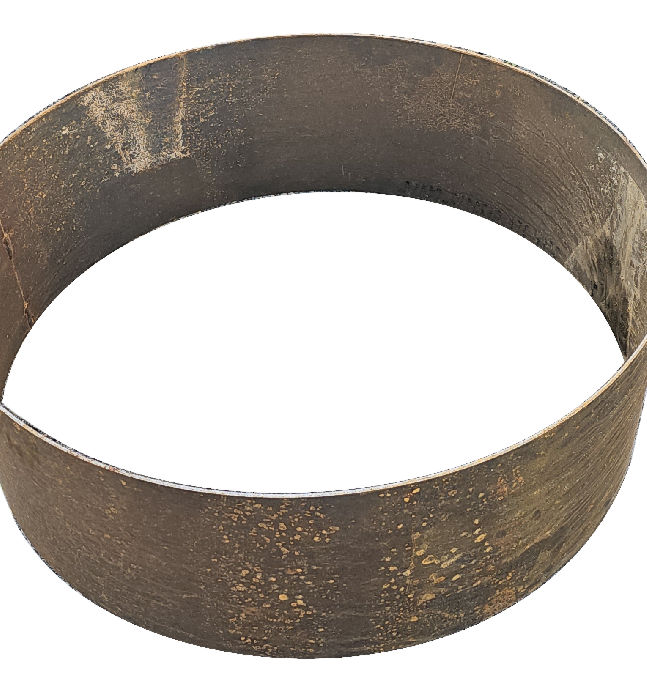 48" X 12" X3/16" STEEL FIRE RING