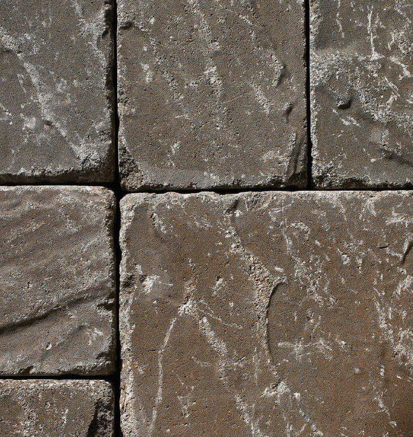 SLATON TUMBLED 8X11 BLU IRON