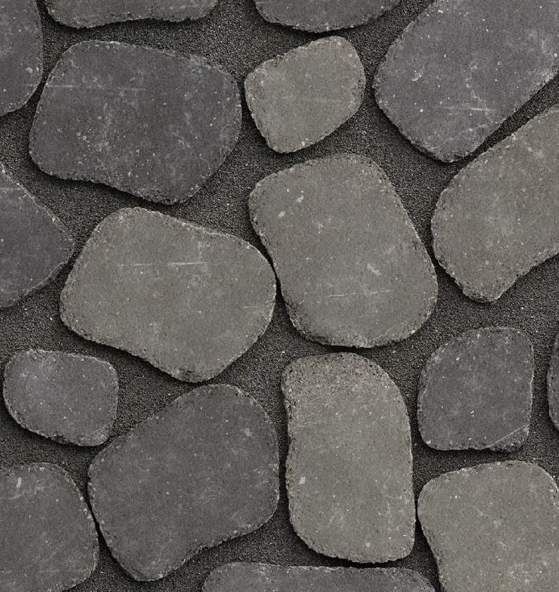 BELGIAN COBBLE TUMBLED MIDNIGHT